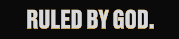 RULED BY GOD.
